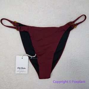 NEW Rhythm‎ Free People Ring Itsy Bikini Bottom, size XL